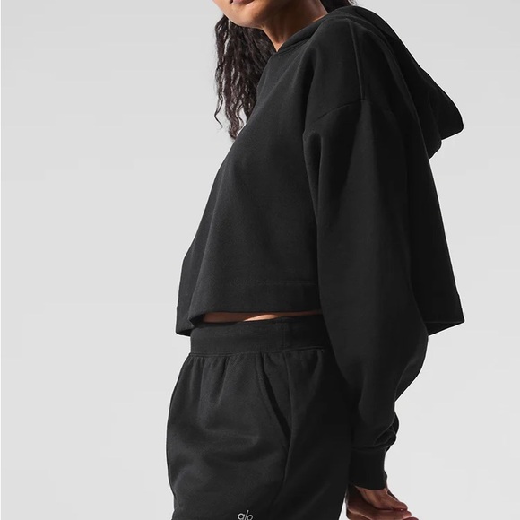 Alo Yoga Bae Hoodie Black Size Small - Picture 5 of 10